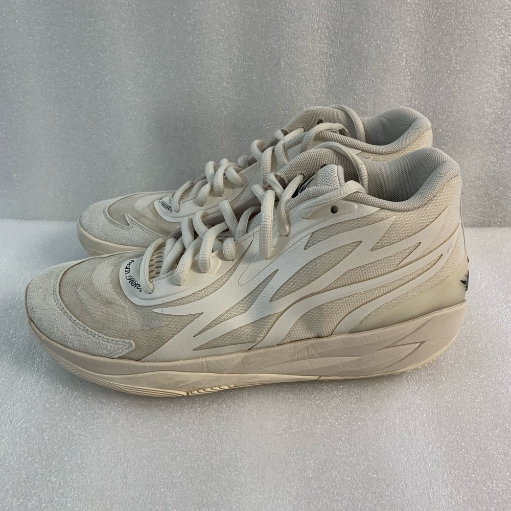 Puma LaMelo Ball MB 2.0 Whispers Cream Men's 10